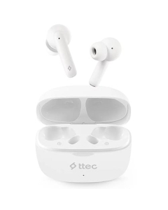 Ttec AirBeat Pro ANC TWS Headphones 2KM154B White