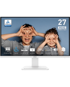 MSI Pro MP273QW E2 27.0 IPS WQHD 1ms Speaker 2x3W White (9S6-3PB69H-054)