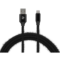 2E Fur Micro USB 1 m Black