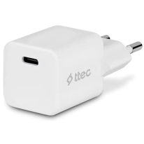 Ttec SmartCharger 20W PD Travel Fast Charger White