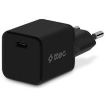 TTEC SmartCharger 20W PD Travel Fast Charger Black