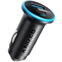Anker 323 Car Charger 52.5 W Black A2735G11