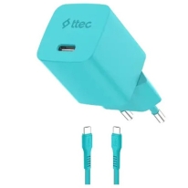 Ttec SmartCharger Gan 45W AVS PD Travel Fast Charger+USB-C 60W Cable 2SCG45CNM