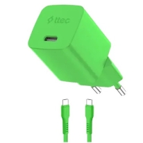 Ttec SmartCharger Gan 45W AVS PD Travel Fast Charger+USB-C 60W Cable 2SCG45CNY