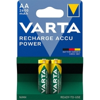 Varta Rechargeable Accu Power AA 2600mAh BLI 2 (4008496745937)