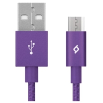 Ttec AlumiCable USB-A - Micro USB 1.2m Violet 2DK11MR