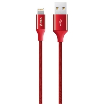 Ttec AlumiCable USB-A - Lightning Cable 1.2m Red 2DK16K