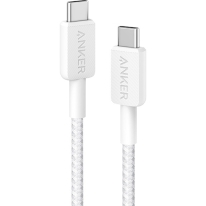 Anker 322 USB-C to USB-C 10ft White A81F7G21