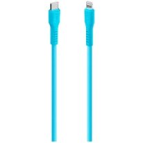 Ttec USB-C to Lightning Charge/Data Cable 120cm Neon Blue 2DK60NM
