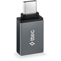 Ttec USB-C-USB-A 3.0 Space Gray 2DK43UG
