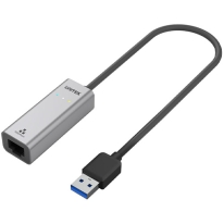 UNITEK Y-3464 USB3.0 to Gigabit Ethernet Adapter Space Gray