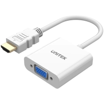 Unitek Y-6333C01 HDMI to VGA White