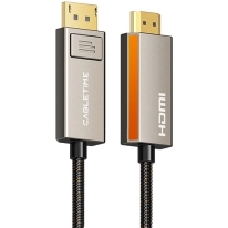 CABLETIME Displayport to HDMI 8K/60Hz 2m Black (CT-DMHD8K-ZG2)