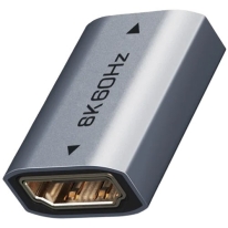 CABLETIME HDMI Adapter 8K/60HZ Aluminium Silver (CT-HEF8K-AG)