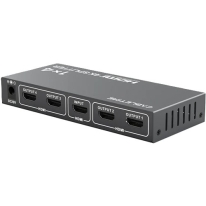 CABLETIME 4K/30HZ 1-IN-4-out HDMI Spliter Black (CT-HSP4K14-FG)