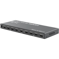 CABLETIME 4K/30HZ 1-in-8-out HDMI Spliter Black (CT-HSP4K18-FG)
