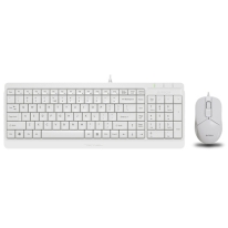 A4Tech Fstyler F1512 2-Section Desktop Set White