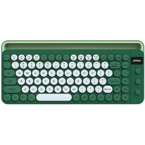 Jedel WKB100 Keyboard Rechargeable Silk Screen Green