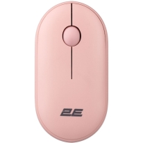 2E MF300 Silent WL BT Pink (2E-MF300WPN)