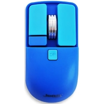 Jedel WD144 5D Optical Ergonomic Rechargeable Mouse Blue