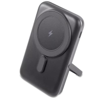 Ttec Recharger Pro M LCD 10000mAh MagSafe Compatible PD 20W Power Bank with Stand Black 2BB222S