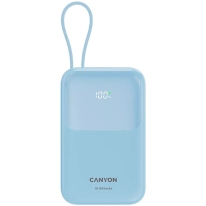 Canyon OnPower 101 Built-in Cable 10000mAh 22.5W Power bank Blue CNS-CPB101BL