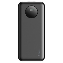 Ttec Recharger LCD 10000mah PD 20W Power Bank Black 2BB282S