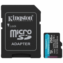 Kingston SDCG4/256GB Canvas Go Plus Micro SD