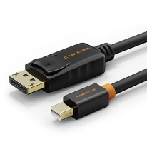 CABLETIME DP To DP 1.2 Cable 4K/60HZ 1.8M Black (CT-AV585-01G-B1.8)