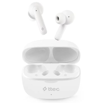 Ttec AirBeat Pro ANC TWS Headphones 2KM154B White