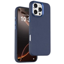 Green Lion Heritage Magsafe Leather case iPhone 16 Pro Max - Blue GNHEMGP16PMBL