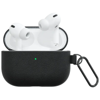 Green Lion Berlin Series Leather Case AirPods Pro 3 Black GNBNSLC03APBK