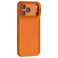 Levelo Solo Pro Camera Kickstand Case for iPhone 17 Pro Orange LVLSPCKSC17POR