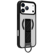 Levelo Morphix Clara Grip Case for iPhone 17 Pro Max Black LVLMRPCLGCIP17PMPHBK
