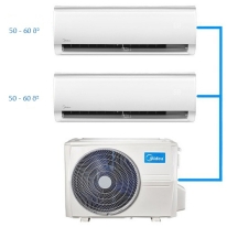 Multi-Split Air Conditioner Midea M3OA-27HFN8-Q + AB-18NXD0-M (2X)