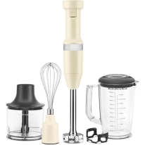 Hand blender KitchenAid Set 5KHBV83 Almond Cream