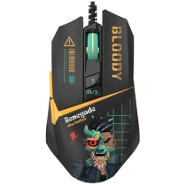A4Tech Bloody W63 MAX RGB Gaming Mouse Renegade Midnight (14222)