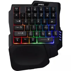 Jedel K601 USB Wired Single Hand Gaming Keyboard