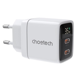 Choetech PD6051 35W GAN Wall Charger White