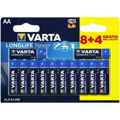 Varta Long Life Power 8+4 AA (4008496659234)