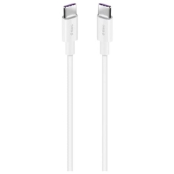 Ttec USB-C 65W PD/QC FAST Charging Cable 3m White 2DK48B
