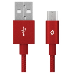 Ttec AlumiCable USB-A - Micro USB 1.2m Red 2DK11K