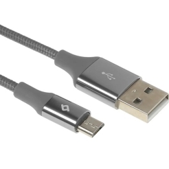 Ttec Alumicable Micro USB Charge/Data Mini Cable Space Gray 30cm 2DK25UG