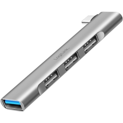 Logilink UA0437 Ultraslim 4-port 18W Aluminum