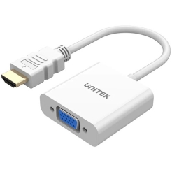 Unitek Y-6333C01 HDMI to VGA White