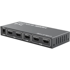 CABLETIME 4K/30HZ 1-IN-4-out HDMI Spliter Black (CT-HSP4K14-FG)