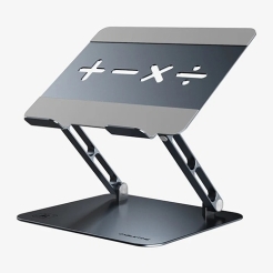 CABLETIME Laptop Stand Adjustable 14-17.3 Aluminum Space Gray (CT-LS08-AG)