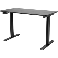 2E Computer Desk Manual Mechanism 72-120cm CE120B-MECHANIC Black