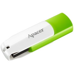 Apacer 64GB USB 2.0 Green/White AP64GAH335G-1