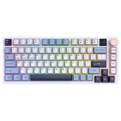 Jedel WKL100 Mechanical Gaming Keyboard RGB Lighting Wired + 2.4ghz+BT Type-C 1.6m